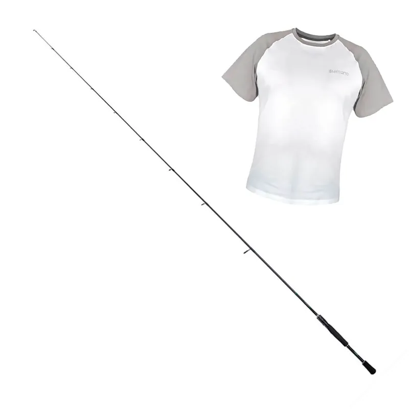 Novinka v sortimentu | Prut SHIMANO Rod Curado Spinning Fast + triko SHIMANO