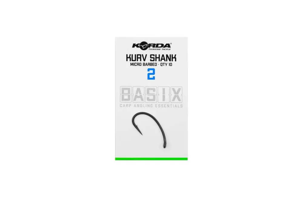 Korda Háčky Basix Kurv Shank Micro Barbed 10ks - Super nabídka