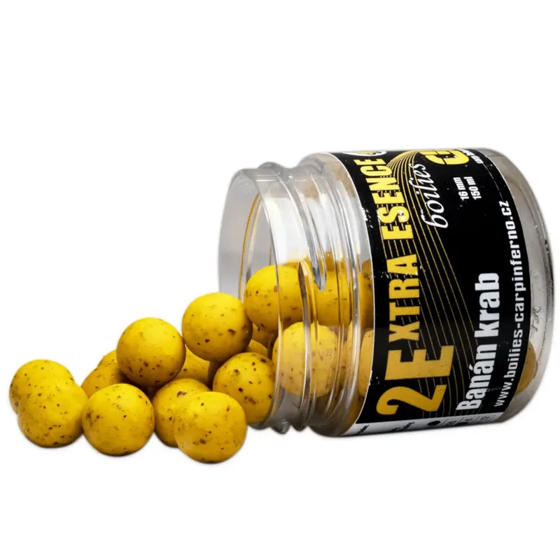 Čerstvá novinka - Carp Inferno 2E - Banán/Krab 16mm, 150ml