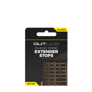 Avid Carp Zarážky Outline FleckTone Extender Stops 126ks - Speciální nabídka