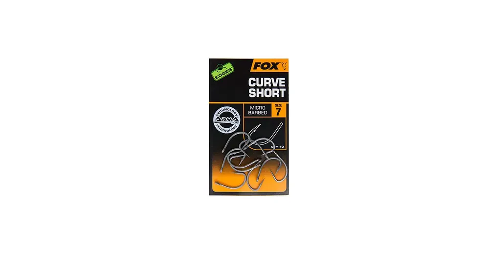 FOX Háčky Edges Armapoint Curve shank short size vel. 5 | Populární