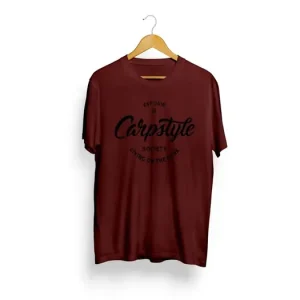 Velmi populární | T-SHIRT 2018 - BURGUNDY - M
