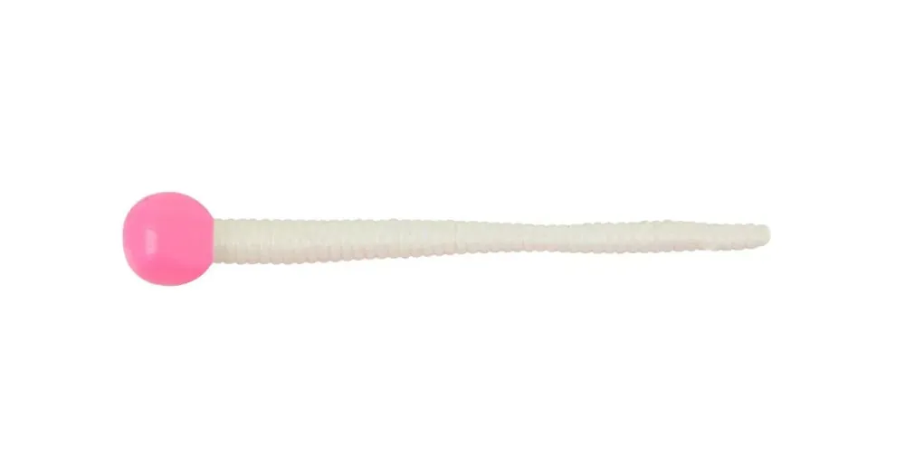 K dispozici | PB Twister Mice Tail (myší ocásek) 7,5cm BUBBLEGUM WHITE
