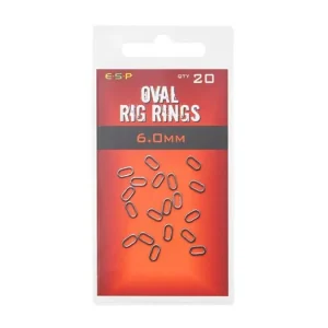 Akce končí brzy - ESP kroužky Oval Rigs 20ks