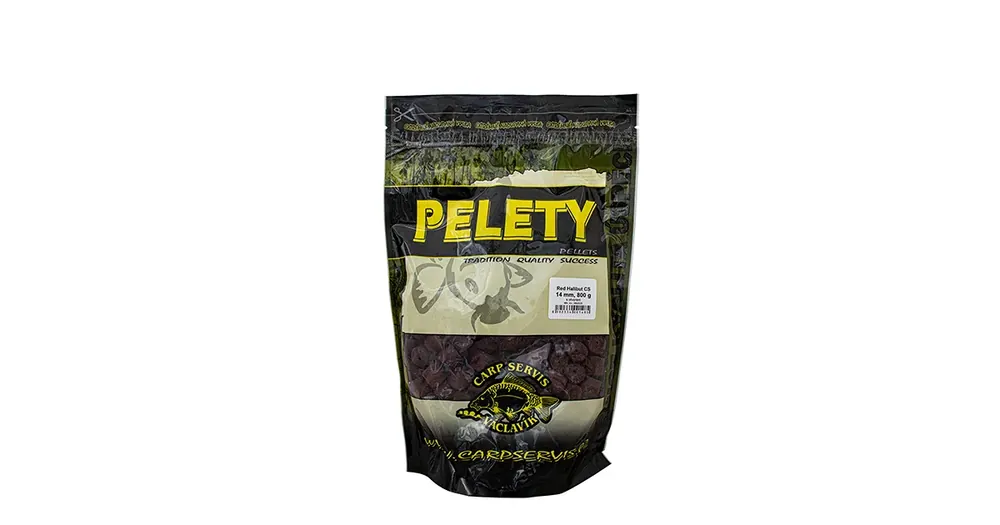 Carpservis Red Halibut CS Pelety s otvorem - 800 g/14 mm | Rychlé odeslání