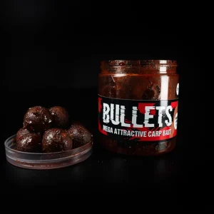 Prémiová kvalita | G.B.U. Dipované boilies BULLETS SQUID 77 200g
