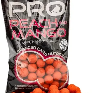 Zbývá pár kusů - Starbaits Boilies Pro Peach & Mango 800g