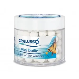 Akce - Cralusso Plovoucí Fluo Mini boilies bílé 12mm 40g