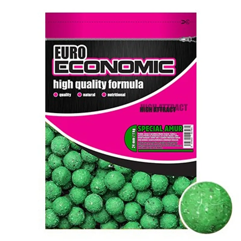 Doprodej - LK Baits Boilie Euro Economic Amur special Spice Shrimp