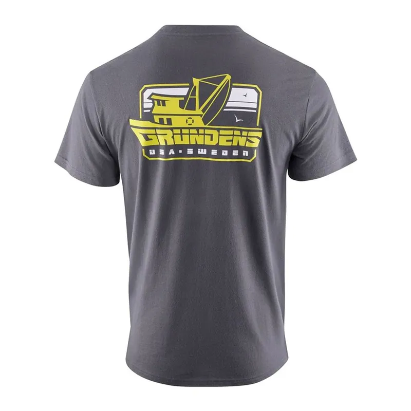 Skvělé hodnocení | Grundéns Triko Commercial Boat SS T-Shirt Anchor