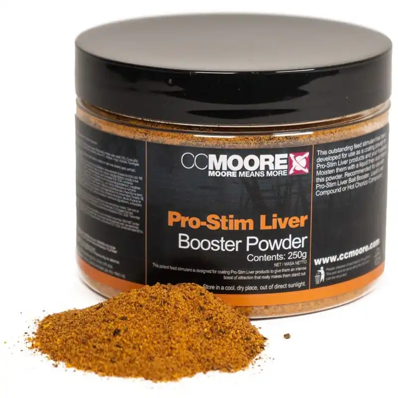 Super cena - CC Moore Práškový Booster Powder Pro-Stim Liver 250g