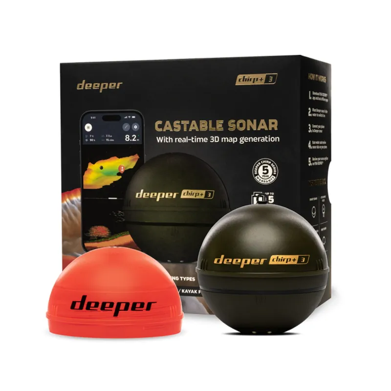 Nabídka | Deeper Nahazovací sonar Fishfinder CHIRP+ 3