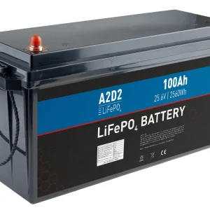 Poslední příležitost - A2D2 Baterie LiFePO4 25,6V 100Ah M8