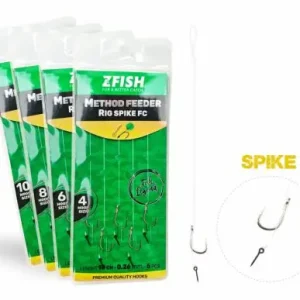 Akce končí brzy - ZFISH Návazec Method Feeder Rig Spike FC vel. 4