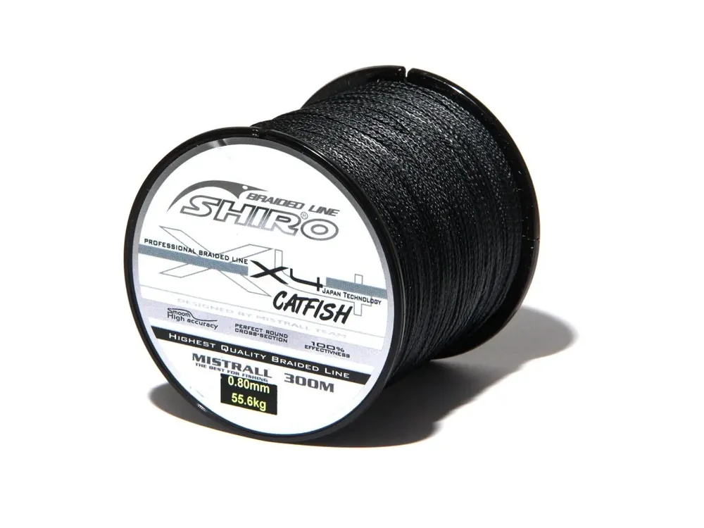 Do vyčerpání zásob - SHIRO BLACK CATFISH 300m 0,80mm 55,6kg