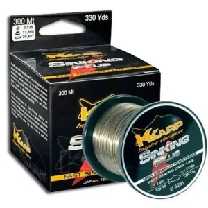 Doprodej zásob | Vlasec K-Karp Sinking Plus 300m 0,309mm/11,95kg