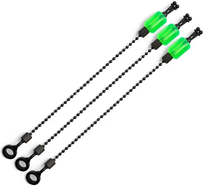 3ks - Indikátor Trakker Bobbin Clinga Dumpy Kit Zelená | Do košíku