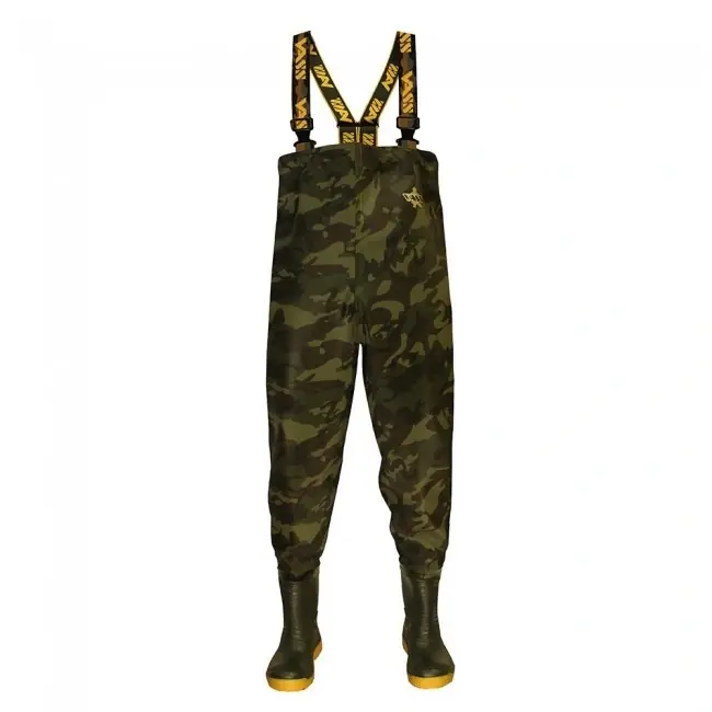 Oblíbený u zákazníků | Prsačky Vass-Tex 785 Heavy Duty Camo Chest Wader Velikost 45