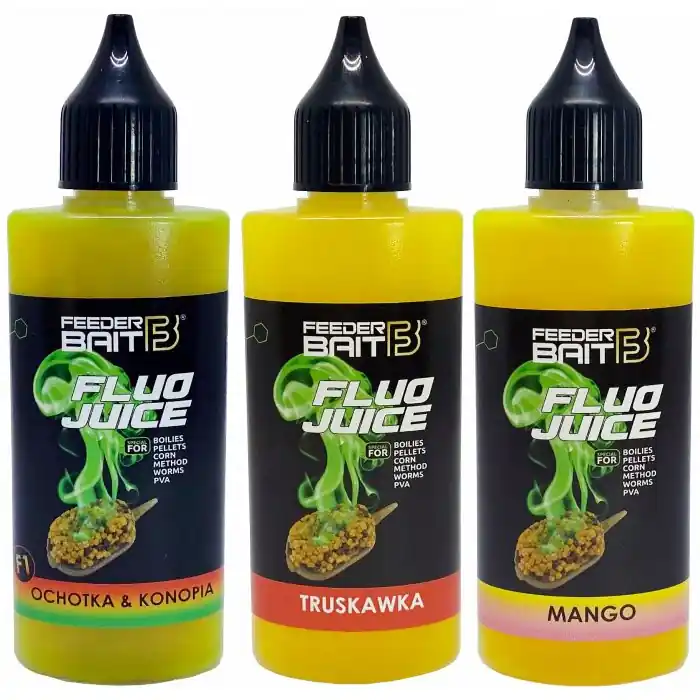 Dip Feeder Bait Fluo Juice 50ml Fish | Snížená cena