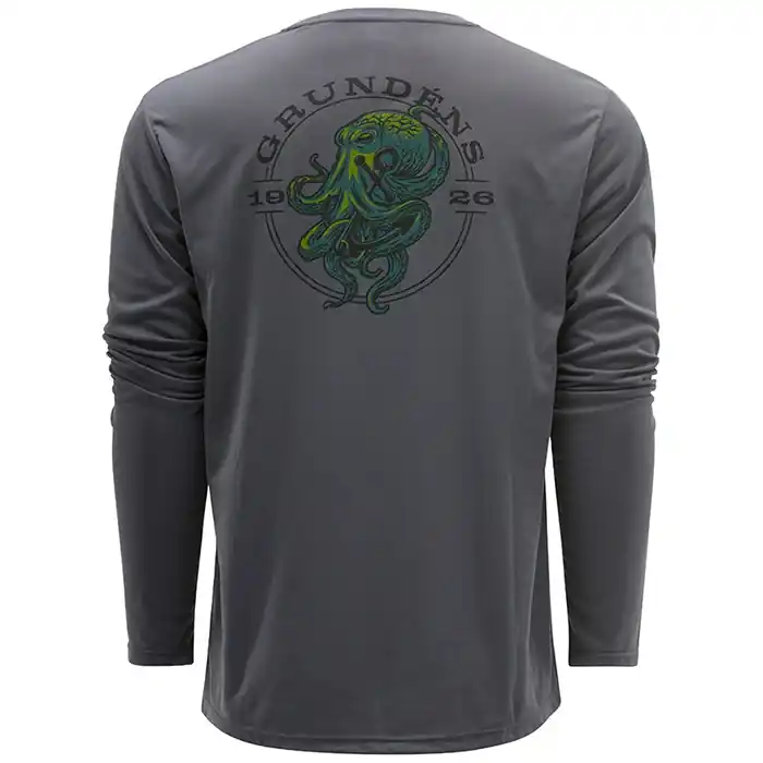 Pořiďte si nyní | Tričko Grundéns Tech Tee LS Kraken Anchor