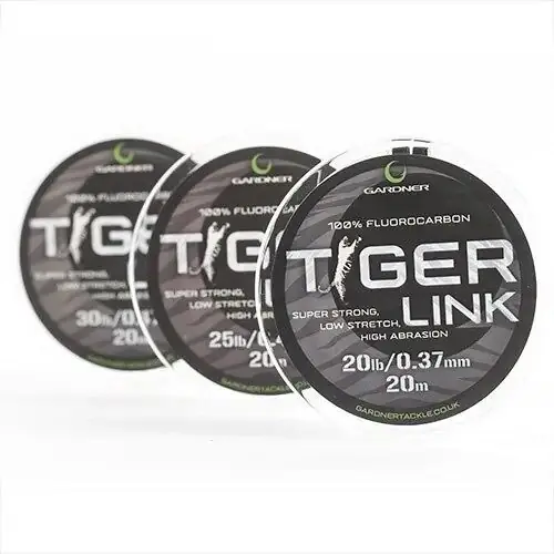Poslední příležitost | Fluorocarbon Gardner Tiger Link 20m 0,43mm 25lb