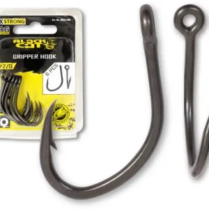 6ks - Háčky s Protihrotem Black Cat Gripper DG Coating | Tovární cena