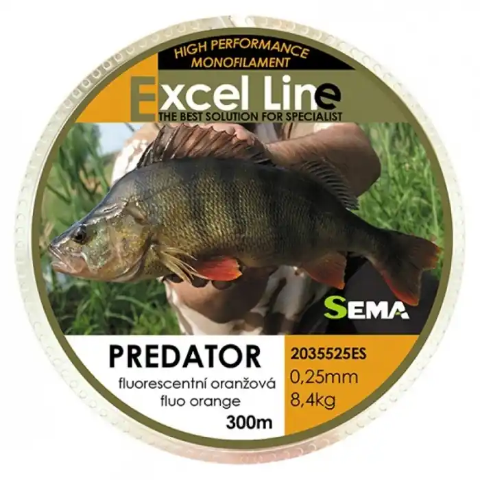 Vlasec Sema Predator 300m 0,25mm/8,4kg | Jen dnes