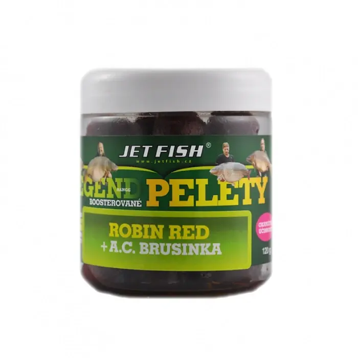 Snadné objednání | Boosterované Pelety JetFish Legend Range 12mm 120gr Kořeněný Tuňák/Broskev