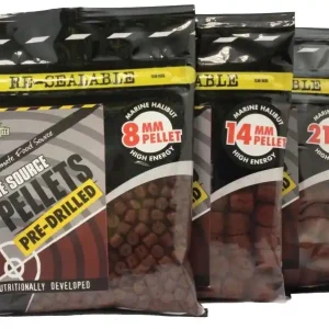 Objednat online - Pelety Dynamite Baits Pre Drilled The Source 350gr 8mm