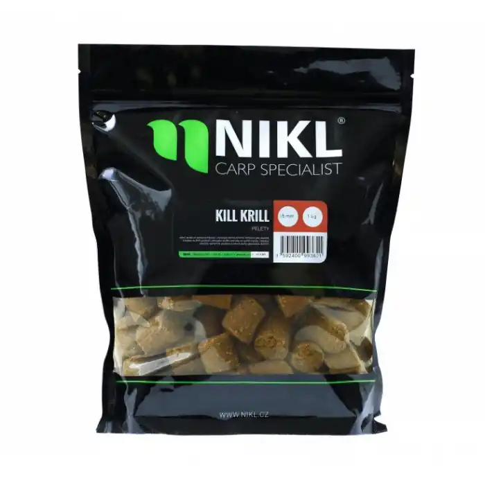 Neváhejte - Pelety Nikl Kill Krill 3mm 1kg