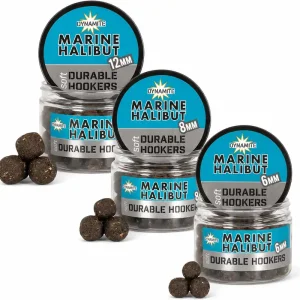 Pelety Dynamite Baits Durable Hookers Marine Halibut 12mm - Akční sleva