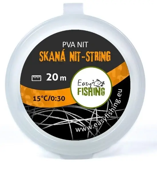Rychlé odeslání - PVA Skaná Nit Easy Fishing String 20m