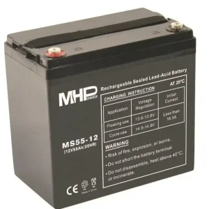 Nejlepší cena - Akumulátor MHPower 12V/55Ah MS55-12