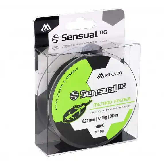 Zbývá jen pár kusů - Vlasec Mikado Sensual NG Method Feeder Black 300m 0,16mm