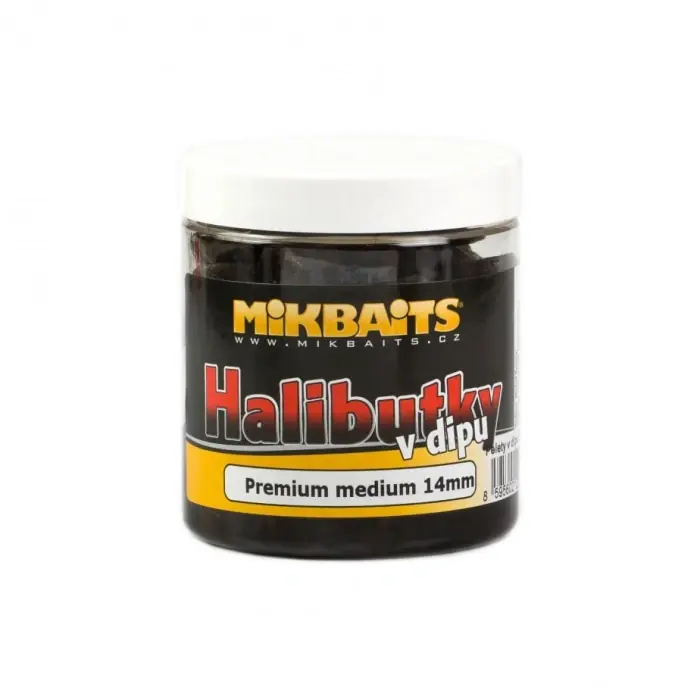 Halibutky Mikbaits v Dipu 250ml 20mm Krab Halibut - Snadný nákup