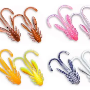 10ks - Nymfa Crazy Fish Allure 2,7cm 0,3gr 9D Pink Snow - Novinka v nabídce