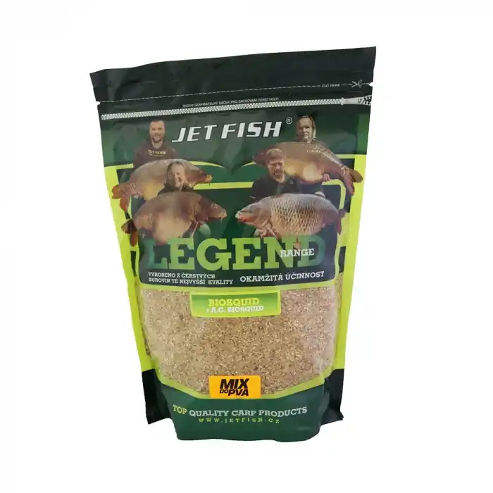Nově přidáno - Krmítková Směs JetFish Legend Range PVA Mix 1kg Protein Bird Multifruit