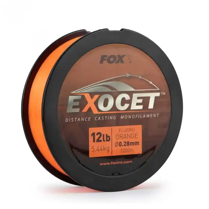 Vlasec Fox Exocet Fluoro Orange Mono 1000m 0,35mm - Rychlá doprava