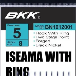 Novinka - Háčky BKK Iseama-R Diamond Velikost 10