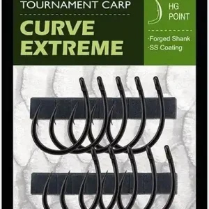 10ks - Háček BKK Curve Extreme Velikost 6 - Výborné hodnocení