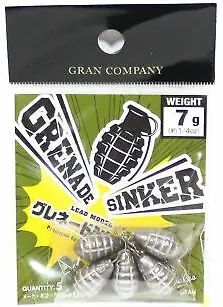 Profesionální kvalita - Zátěž Varivas Grenade Sinker 7gr