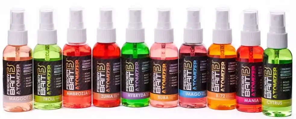 Do košíku - Postřikovač Feeder Bait Atomizer 50ml R72 - Broskev/Ananas