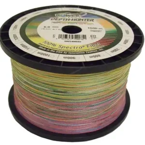 Pletená Šňůra PowerPro Depth-Hunter Multi Color 300m 0,28mm/20kg - Nyní k dispozici