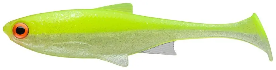 5ks - Gumová Nástraha Daiwa Prorex Live Roach 8,5cm 4,0g UV Lime Roach - Kupte dnes