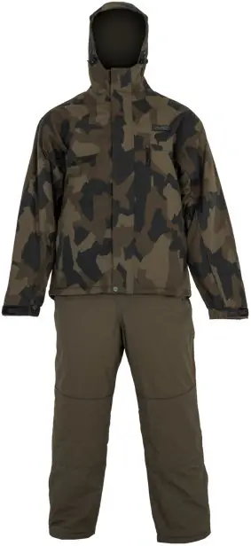 Akční nabídka | Oblek Avid Carp Distortion Camo Thermal Suit Velikost XL