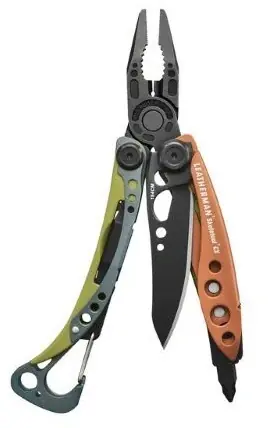 Super cena - Multifunkční Kleště Leatherman Skeletool CX Sandstorm