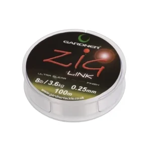 Velmi žádaný produkt - Vlasec Gardner Zig Link Clear 100m/0,30mm/5,4kg (12lb)