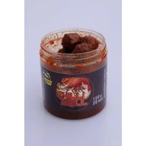BLACK CARP Boilies dipované Chilli-Krill 150g - Doprodej
