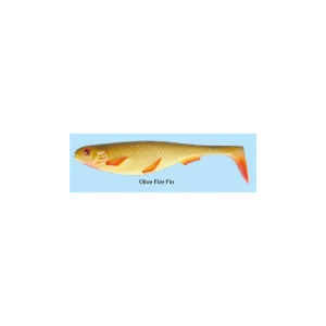 STROFT PREDATOR Olive Fire Fin - 14 cm - Premium