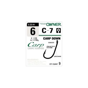 Owner háčky C-7 Carp Down | Top cena